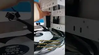 Организация проводки для вентиляторов и RGB-подсветки!