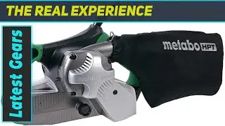 Metabo HPT Belt Sander: Dust-Free Sanding