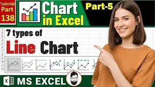 MS-EXCEL-138-Line Chart in Excel 💡 Learn All 7 Line Chart Types Step-by-Step | Free Excel Tutorial