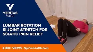 Lumbar Rotation SI Joint Stretch for Sciatic Pain Relief