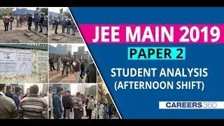 JEE Main 2019 Paper 2 Student Reactions (Afternoon shift)