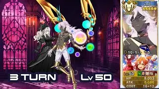 Level 50 Arjuna Alter vs Krimhield 3 Turn