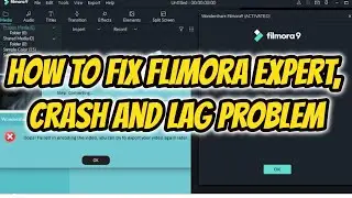 WONDERSHARE FILMORA 9.3 | HOW TO | LAG FIX | RENDER TIMELINE | TUTORIAL