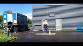 Sensibilisation aux risques électriques par le Camion court-circuit d'ENEDIS