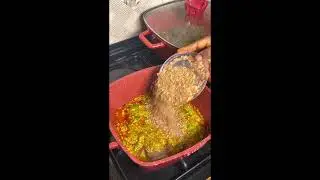 How to make okra soup (frying method