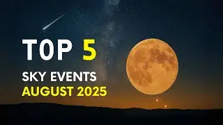 Look Up! 5 Cosmic Events in August 2025 Explained (When & How to See Them)