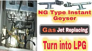 How to instant Water Geyser Gas Jet Change | Geyser Gas jet changing | geyser jet replace #geyser