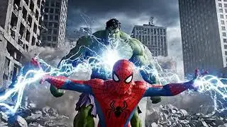 🤯spiderman vs hulk who will win
