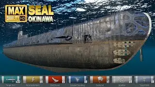 Подводный тюлень: 259183 на карте Окинава - World of Warships