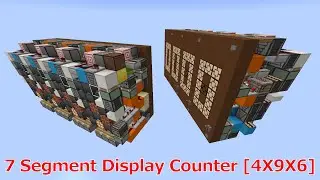 7 Segment Display Counter[4X9X6][1.21][Tutorial]