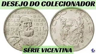 2000 R&Eacute;IS 1932 -  SERIE VICENTINA - MOEDA DE PRATA