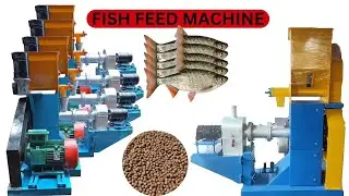 Fish Feed machine Installed at Faridabad| Mfd by Global Technology, New Delhi|India