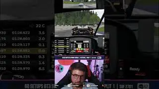 😱 SORPASSO DA BRIVIDI su Assetto Corsa Competizione! F296 GT3 al LIMITE! #Shorts