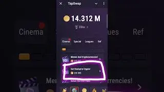 Get started Crypto tapswap secret code #tapswap #tapswapofficial #tapswapcode