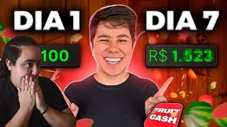 Melany reage Testei o Jogo da Fruta Lucrei Muito (Fruit Cash)