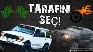 FORD EXPLORER 38.5 BOGGER vs JEEP WJ 4.7