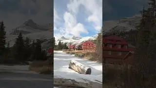 Bow Lake October 20th #shortvideo #snow #bowlake #nature #icefieldsparkway #beautifulcolors#travel