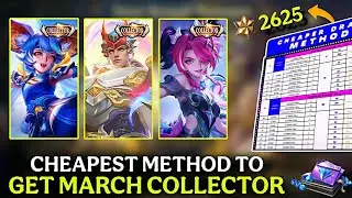 Cheaper Method to Get March Collector Skin | Tigreal Collector's Cheap Draw