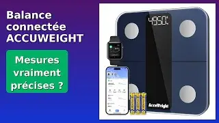 AVIS (2026): Balance connect&eacute;e ACCUWEIGHT IMC. D&Eacute;TAILS ESSENTIELS