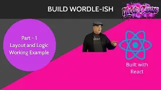 Build an App in React | Build WORDLE-ISH| Episode-36