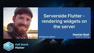 Damian Bast: Serverside Flutter - rendering widgets on the server