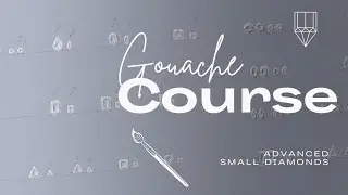 Painting SMALL DIAMONDS  - Course Trailer