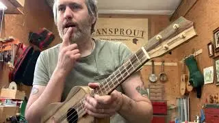 Shady Grove- Tutorial Clawhammer Ukulele