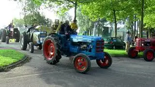 🚜 Oldtimer Tractor Tour Crossbaan Nieuw-Vennep #KjH4media.com