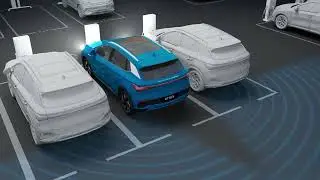 BYD ATTO 3's DiPilot technology : Rear Cross Traffic Alert