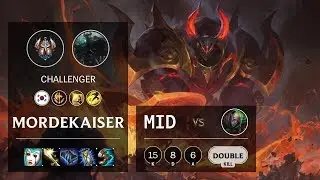 Mordekaiser Mid vs Singed - KR Challenger Patch 10.3