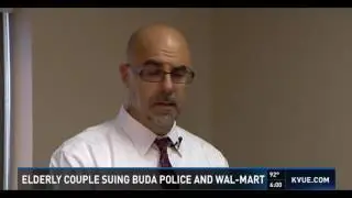 KVUE's story on My Excessive Force Case Against City of Buda, Texas