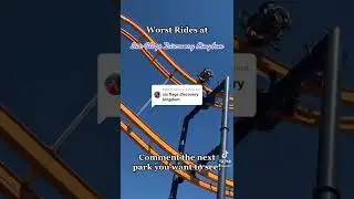 Worst Rides at Six Flags Discovery Kingdom!