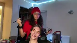 My Girlfriend Does My Makeup/Q&A!!