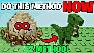 How To Get Dinosaur Eggs Grow A Garden! Best Dinosaur Egg Method Grow A Garden