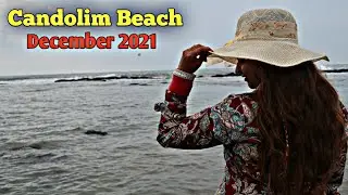 CANDOLIM BEACH | DECEMBER - 2021 | Shacks | Watersports | Beach Beds | Goa Vlog |