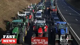 French farmers 'determined' as Paris highway blockades reach second day