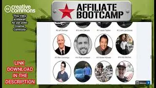 FREE !!! How To Make $100-$500 Per Day From AFFILIATE BOOTCAMP 2019