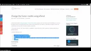 Edit divi footer credits (no plugins/child themes or footer.php)