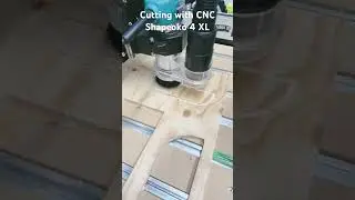 CNC cutting with Shapeoko 4 XL