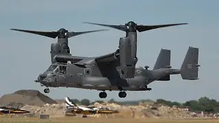 USAF V-22 OSPREY AT THE RIAT 2022 !!
