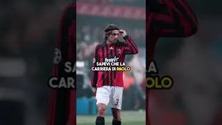 La CARRIERA DI PAOLO MALDINI 😳🐐 #maldini #calcio