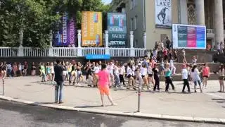 K-Pop World Festival Flashmob Moscow 2013 (practice)