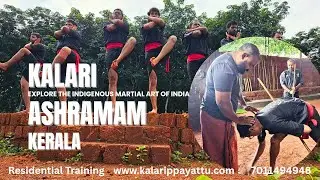 Kalaripayattu classes with accomodation in Kerala #kalaripayattu #kalarikerala
