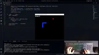 How to make the Snake game using pygame in Python