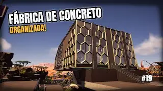 Organizando a Fábrica de Concreto | Satisfactory (com Mods) #19