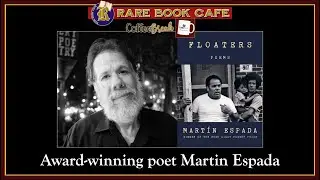 🔴 Rare Book Cafe COFFEE BREAK 99: Award-winning poet Martin Espada