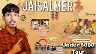₹5000 ME JAISALMER KA SAFAR 😍 | Budget Rajasthan Tour