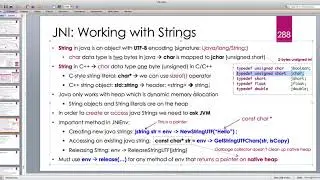 Java Native Interface (JNI) in depth -- Part 16: Working with Java Strings