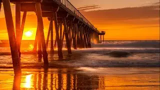 Sunset at Hermosa Beach