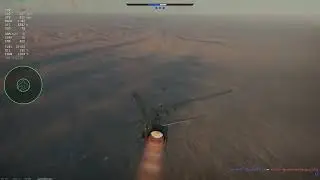 MiG-27 Quiets a Roland with a Kh-29
